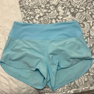 Women's Blue Athletic Shorts